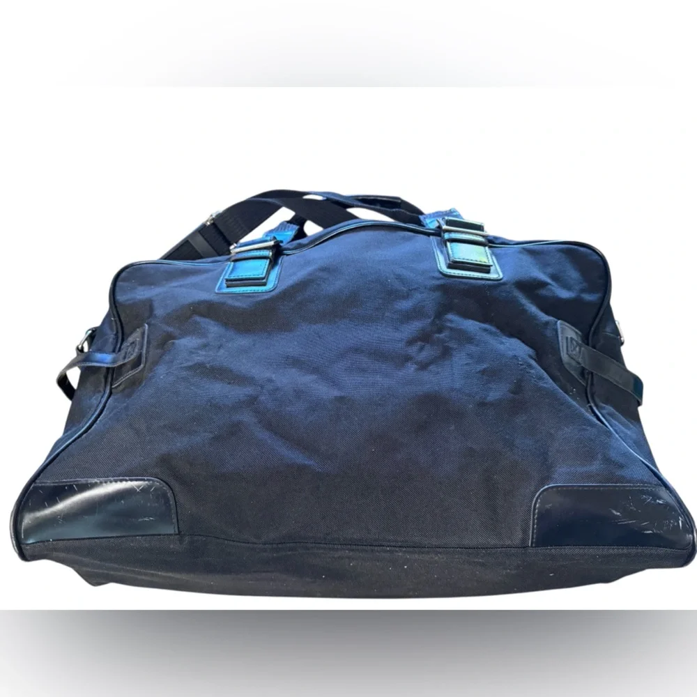 Ralph Lauren Polo Fragrences Black Unisex Duffel Bag Overnighter NICE